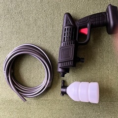 高圧洗浄機 充電式 コードレス 自吸式 バッテリー搭載の画像