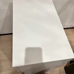 IKEA ALEX アレクス 収納ユニット, ホワイト 中古　無料の画像