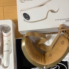 【早い者勝ち❗️】美容家電4点セット（パナソニック美顔器・アイマッサージャー・ヘアアイロン2種）【富山市・引取限定】の画像