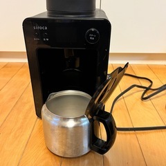 siroca 全自動コーヒーメーカー 2020年製の画像