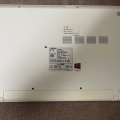 TOSHIBA/ノート/HDD 500GB/第4世代Core i3/メモリ4GB/WEBカメラ有/OS Windows 10の画像