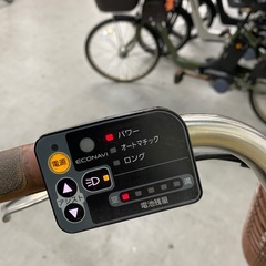 251丁寧に整備済　新基準パナソニック電動アシスト自転車26インチ　中古自転車の画像
