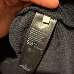 BALENCIAGA ブラック ジップアップパーカーの画像