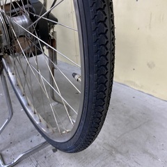 253丁寧に整備済　新基準パナソニック電動アシスト自転車26インチ　中古自転車の画像