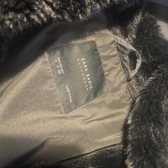 ZARA ダウンジャケット　ブラックの画像