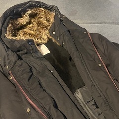 中綿ジャケット　pull&bear ブラック　Mの画像