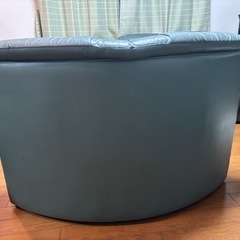 【譲ります】本革コーナーソファー　3人掛けの画像