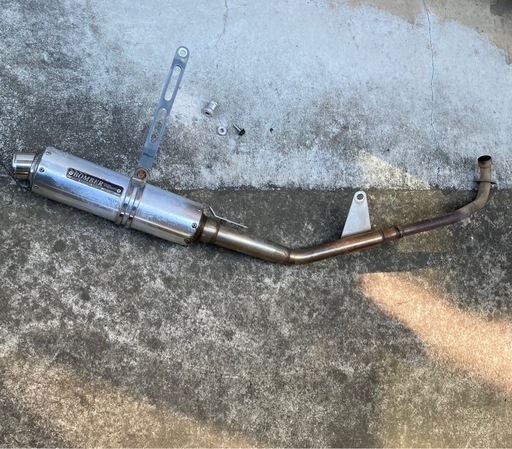 スーパーカブ110  JA07用 武川ボンバーマフラー