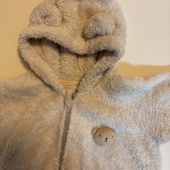 Baby Goose フード付きロンパースの画像