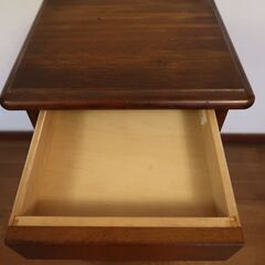 電話台　花台　キャビネット引出し付き　カリモク　コロニアル　karimokuの画像