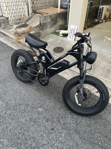 電動アシスト自転車 FAT BIKE CYCOO GHOST｜2025年3月購入｜走行良好