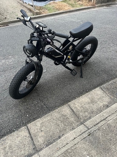 電動アシスト自転車 FAT BIKE CYCOO GHOST｜2025年3月購入｜走行良好