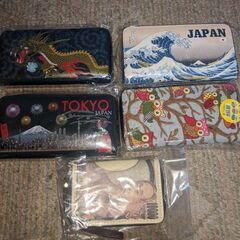 財布、小銭入れなど14個、未使用の画像