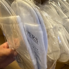 使い捨てスリッパ　45組の画像