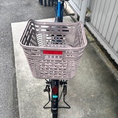 カゴ付き自転車の画像