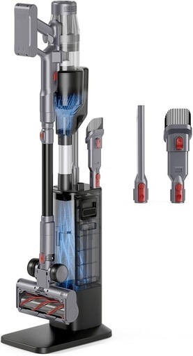自動集塵×自動充電×34000Pa 【新品未使用】吸引力自動ごみ収集　掃除機 コードレス