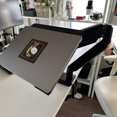 パソコンアームホルダーの画像