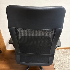 デスクチェア　黒の画像