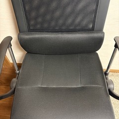 デスクチェア　黒の画像