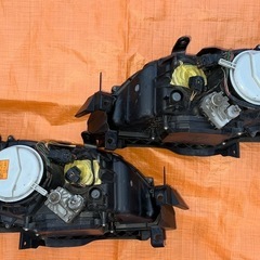 スバル 純正 BP5 レガシィ 2009年式 HID ヘッドランプ 左右セット ブルースモークカスタムの画像