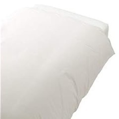 【無印良品】ダブルベッドのボックスシーツカバーとふとんカバーの画像