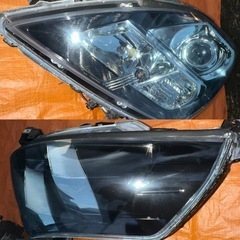 マツダ 純正 LY3P MPV HID ヘッドランプ 左右セット ブルースモークカスタムの画像