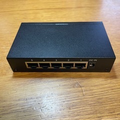 ギガビットイーサネット用　スイッチングハブ・LANケーブル・USB-LAN変換アダプタ セットの画像