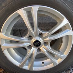 アルミホイール　スタッドレスタイヤ4本セット　213/60R16　の画像