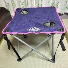 アウトドアチェア2脚＋テーブルセット 折りたたみ キャンプ・運動会の画像