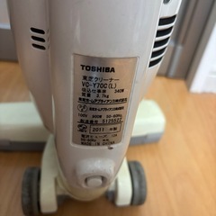 コード付き掃除機の画像