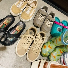 レディース23.5〜24.0子供靴16.5〜18.0の画像