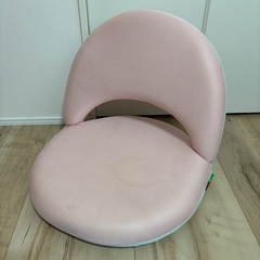 【あげます】座椅子   5段階リクライニング  フロアチェア こたつチェア 【難あり】の画像