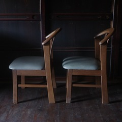 ダイニングチェア　2脚セットの画像