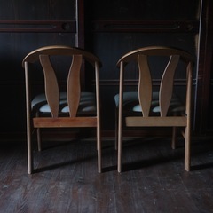 ダイニングチェア　2脚セットの画像