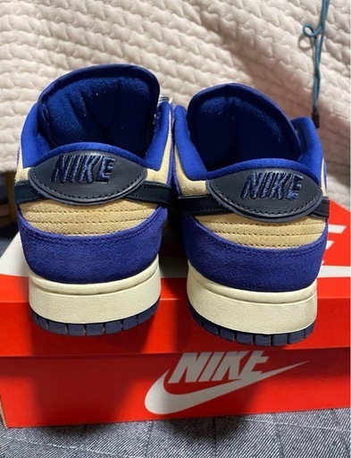 【初売り特売】NIKE Dunk Low "Navy/Beige" 27.5cm 極美品 使用10時間未満