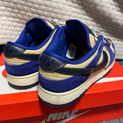【初売り特売】NIKE Dunk Low "Navy/Beige" 27.5cm 極美品 使用10時間未満の画像