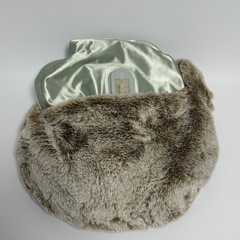 【✨未使用】nuku スリーアップ エコ湯たんぽ 蓄熱式 繰り返し使用OK フランネル グレージュの画像