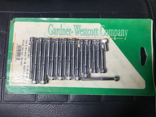 Gardner Westcott Company製ボルト