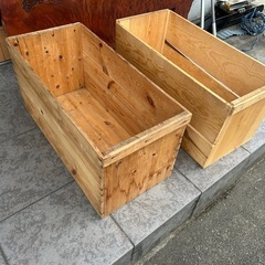 りんご箱の画像