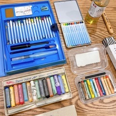 油絵 画用木炭 パステル オイルの画像