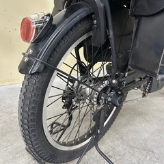 244　丁寧に整備済　新基準パナソニックギュットアニーズ電動アシスト自転車20インチ中古車の画像