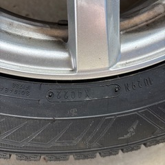 スタッドレス　ホイールセット　トヨタヴォクシー
の画像