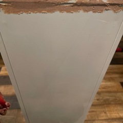 鍵付き網ロッカー　ホワイトの画像