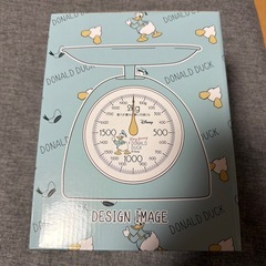Disney Donald Duck クッキングスケール 2kg の画像