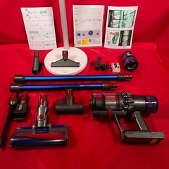 ダイソン①SV15V11純正スタンド２本のパイプ ２ヘッドから選択 補強トリガーの画像