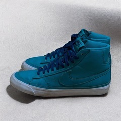 ナイキ ブレーザー MID 28.5cm ターコイズ ハイカット スニーカーの画像