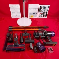 ダイソン②SV14V11純正スタンド２本のパイプ ２ヘッドから選択 補強トリガーの画像