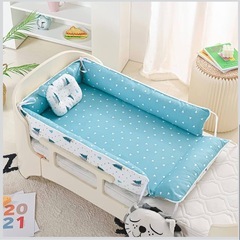 【あげます】ベビーベッド ベッドinベッド 3点セットの画像