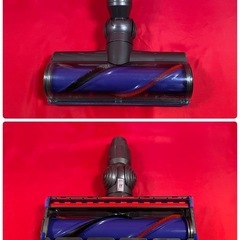 ダイソン③SV14V11純正スタンド ２ヘッドから選択 長さ違う２本のパイプ装備の画像
