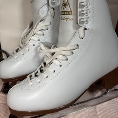 JACKSON ミスティークスケート靴 ホワイト　24.5cm(6.5サイズ)の画像